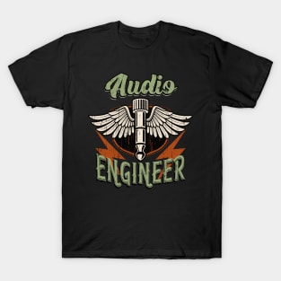 Audio Engineer Sound Technician T-Shirt